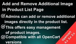 Advance Admin Quick Add - Remove Additional Image
