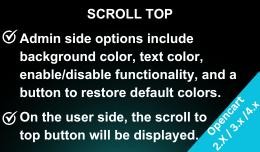 Advance Scroll Top / Scroll To Top / Scroll Up
