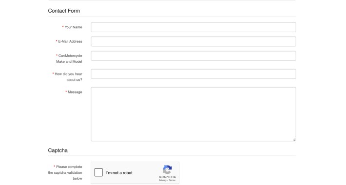 Contact form extra field "How did you hear about us?"