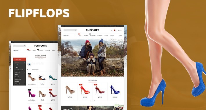 Shoes Mega Multi Store Premium Opencart Theme