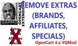 Remove Extras From Footer - OpenCart 4.x