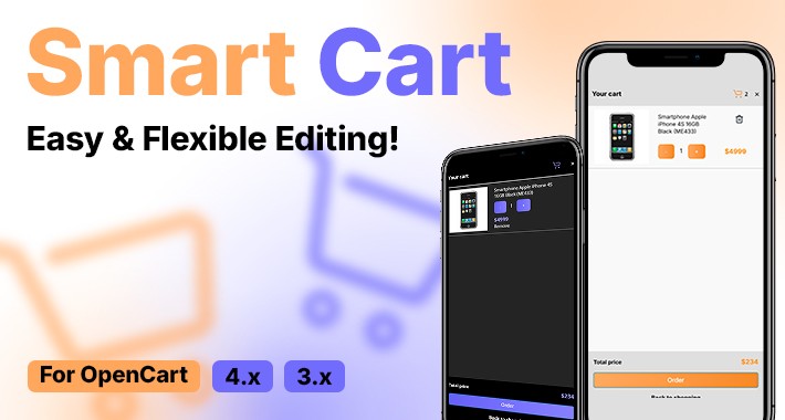 Smart Cart - Super Easy and Flexible Editing! PCsmart