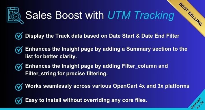 Increase Sales Boost with  UTM Tracking Pro