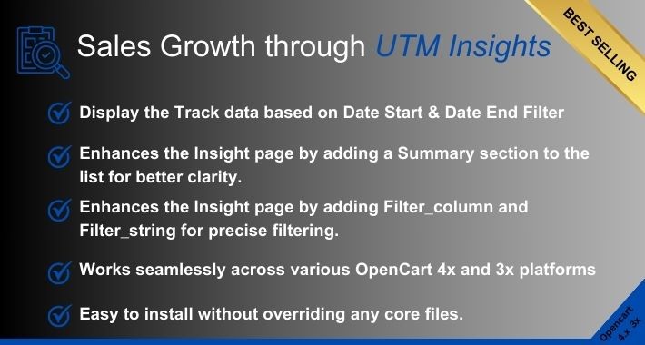Track Your Sales Growth through UTM Insights