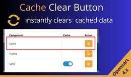 Advance Cache Clear with one Button Admin Cache