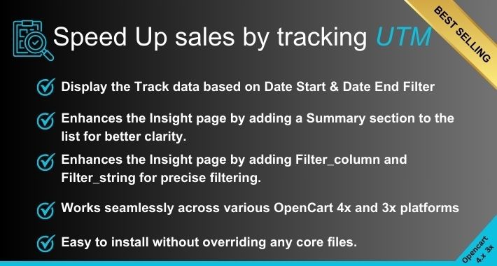 Speed Up sales by tracking UTM