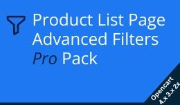 Product List Page Advanced Filters Pro Pack
