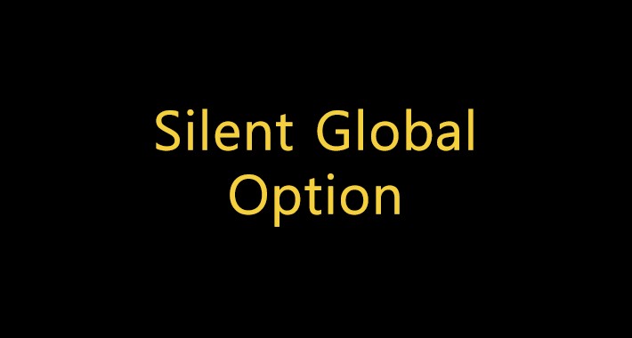 Silent Global Option