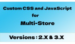 Custom CSS and JavaScript for Multi-Store