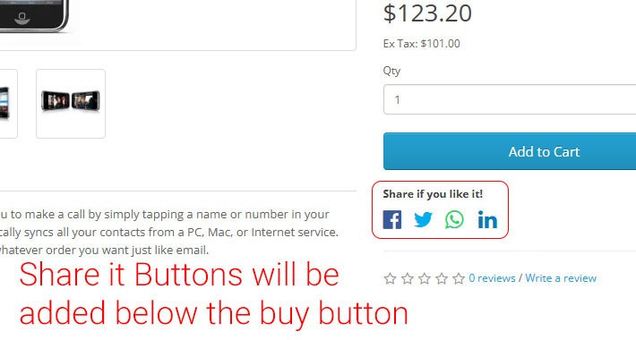 Product Social Share It