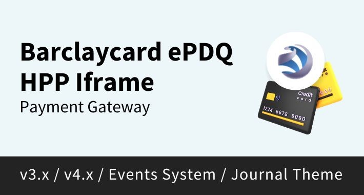 Barclaycard ePDQ HPP Iframe