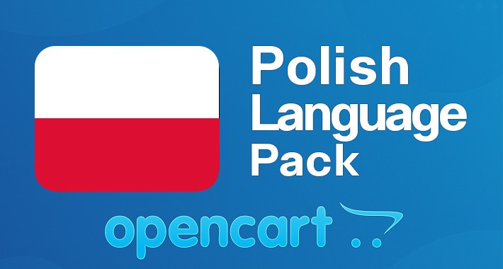 OpenCart 2.3 / 3  Language Translation (Polish - Język Polski)