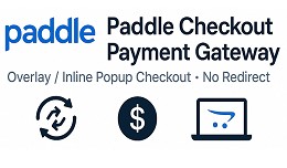 Paddle Checkout Payment Gateway
