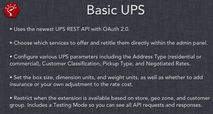 Basic UPS