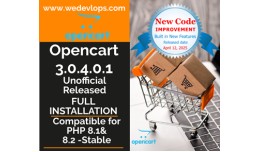 Opencart 3 compatible for PHP 8.1 & 8.2