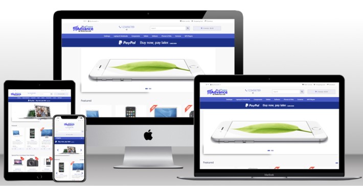 Advance Blue Theme