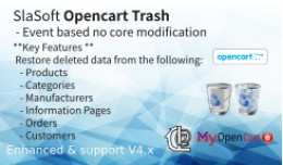 OpenCart Trash: Slasoft OC Ver4.x — Restore Yo..