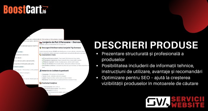 Descrieri Produse (Product Descriptions)