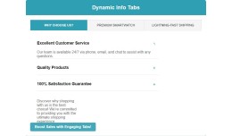 Dynamic Info Tabs