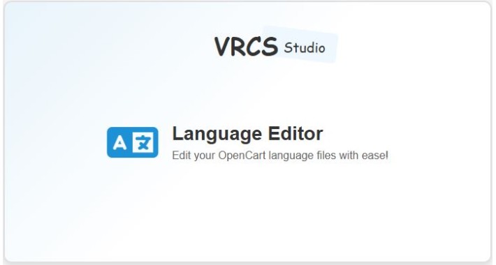 Language Editor