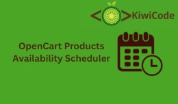OpenCart Products Availability Scheduler
