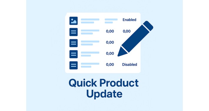 Quick product update