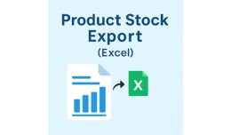 Product Stock Export to Excel