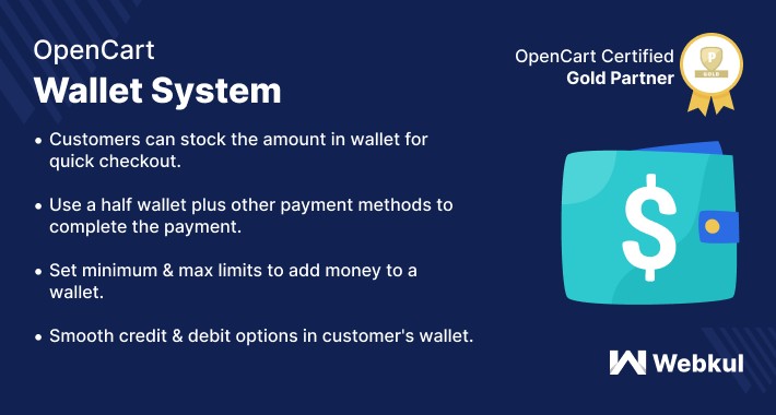 Opencart Wallet System