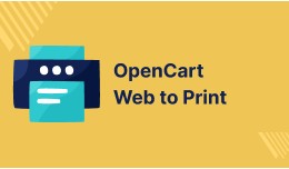 Opencart Web To Print