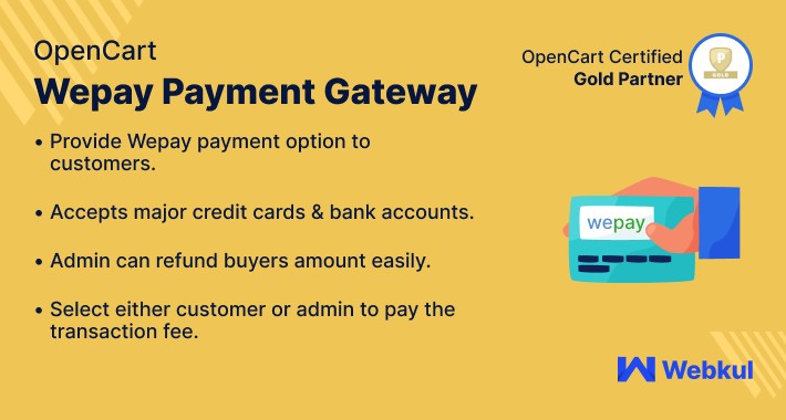 Opencart Wepay Payment Gateway