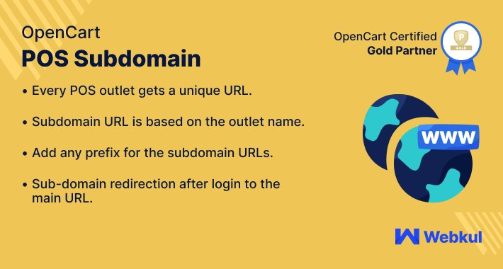 Opencart POS Subdomain