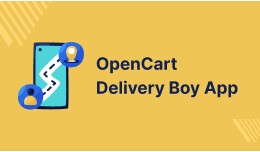 OpenCart Delivery Boy Mobile App