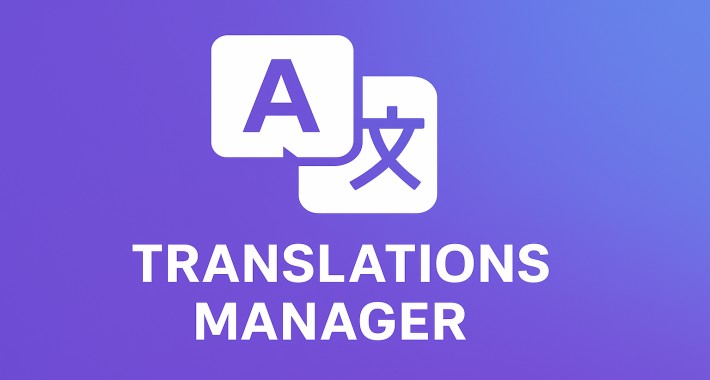 Translations Manager