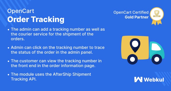 Opencart Order Tracking