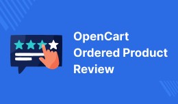 Opencart Ordered Product Review