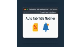 Auto Tab Title Notifier