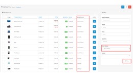 Quick Stock Status View & Filter in Admin Pr..