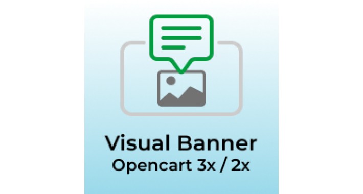 Visual Banner / Visual catalog for Opencart 3x / 2x