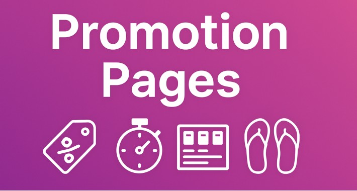 Promotion Pages