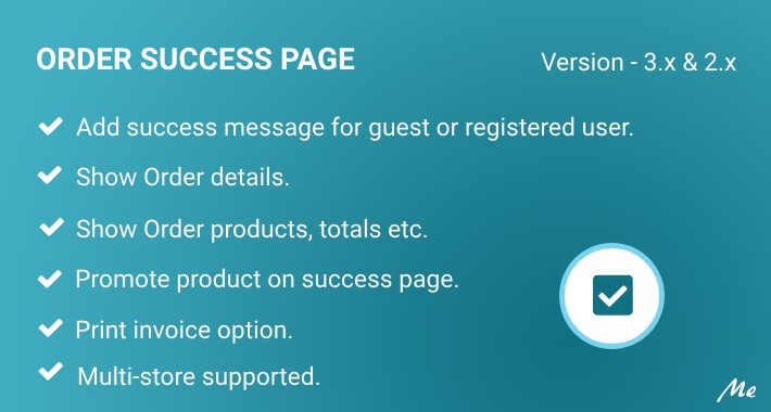 Order Success Page