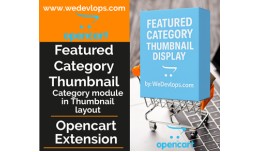 Featured Category Thumbnail Display