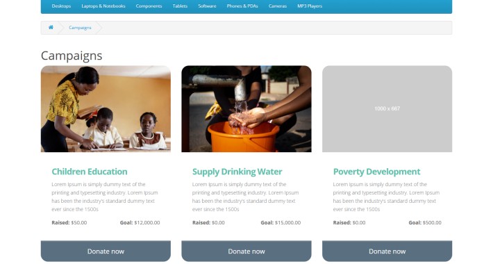 Charity Management System