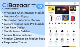 CiBazaar - Multipurpose Opencart 4x Theme