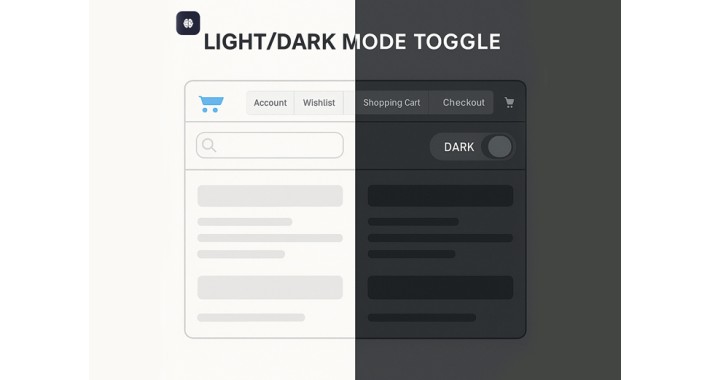 OpenCart - LightDark Mode Toggle