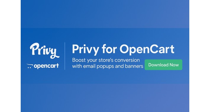 Privy for OpenCart: Boost Conversions with Seamless Email Popups Privy for OpenCart: Boost Conversions with Seamless Email Popups