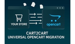 Cart2Cart: Universal OpenCart Migration Module