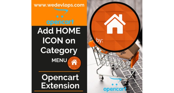 Home Icon in Category Menu