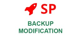 SP Backup Modification