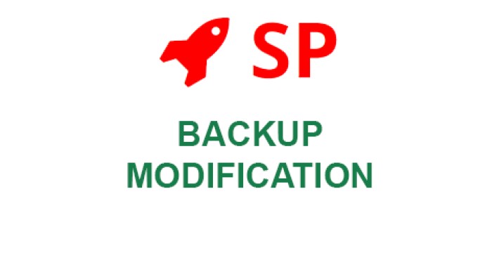 SP Backup Modification