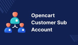 OpenCart Customer Sub Account